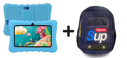 Image de Tablette éducative B42 - 7 " - 32Go Rom/ 2Go Ram- WIFI + Sac à dos - Supreme- Ecole Primaire (SIL- CM1