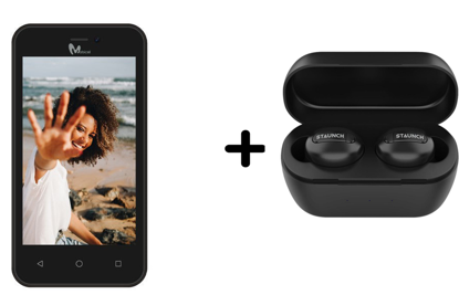 Agrandir l'image de Smartphone RIO 3G - 8Go/512Mo RAM - 2MP - 1550mAh - 4" - 3G - Dual Sim + 15Go (5Go par mois pendant 3 mois) + Ecouteurs bluetooth Staunch Boom 150 Image de Smartphone RIO 3G - 8Go/512Mo RAM - 2MP - 1550mAh - 4" - 3G - Dual Sim + 15Go (5Go par mois pendant 3 mois) + Ecouteurs bluetooth Staunch Boom 150