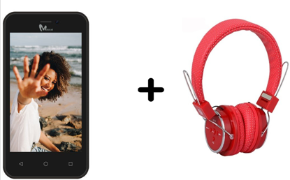 Image de Smartphone RIO 3G - 8Go/512Mo RAM - 2MP - 1550mAh - 4" - 3G - Dual Sim + 15Go (5Go par mois pendant 3 mois) + Casque Bluetooth Sans Fil