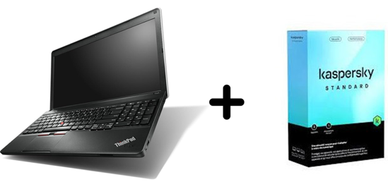 Image sur Laptop LENOVO THINKPAD E545 - core i3 - 2e génération - 500 Go/ 4 Go - 15,6 pouces - 2,3 Ghz - 01 mois garantie ( reconditionnée ) + KASPERSKY STANDARD 2 POSTES