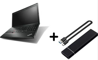 Agrandir l'image de Laptop LENOVO THINKPAD E545 - core i3 - 2e génération - 500 Go/ 4 Go - 15,6 pouces  + Disque SSD M.2 4To USB C Image de Laptop LENOVO THINKPAD E545 - core i3 - 2e génération - 500 Go/ 4 Go - 15,6 pouces  + Disque SSD M.2 4To USB C