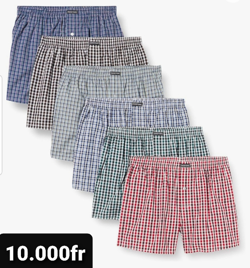 Image sur BOXER ANGLAIS HOMME 6 pièces