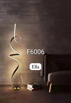 Image de Lampadaire LED à bande spirale