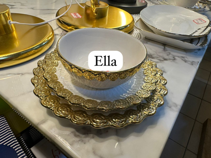 Image de 03 assiettes de tables