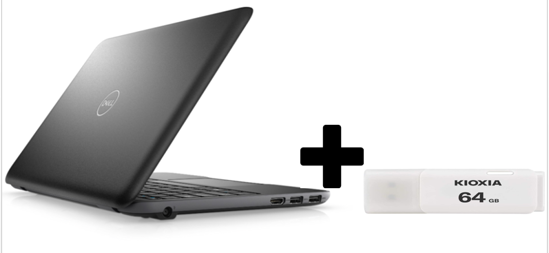 Image sur Dell Latitude 3180 - Core I3 - 2 GHz - SSD 128 Go - RAM 4 Go- Cpu 2.7Ghz - 3 mois de garantie ( OCCASION ) + une clé USB DE 64GB