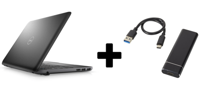 Image de Dell Latitude 3180 - Core I3 - 2 GHz - SSD 128 Go - RAM 4 Go- Cpu 2.7Ghz - 3 mois de garantie ( OCCASION ) +