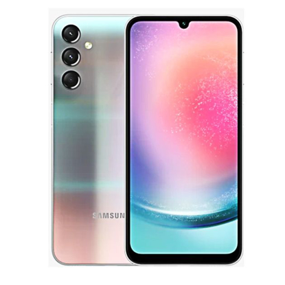 Agrandir l'image de Samsung Galaxy A24 - 6.5" - 128 Go/4Go RAM - 5000mAh - 2 Nano SIM - 50MP + 5MP + 2MP/13MP - Garantie 12 Mois Image de Samsung Galaxy A24 - 6.5" - 128 Go/4Go RAM - 5000mAh - 2 Nano SIM - 50MP + 5MP + 2MP/13MP - Garantie 12 Mois