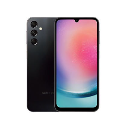 Agrandir l'image de Samsung Galaxy A24 - 4G - 6.5" - 128 Go/6Go RAM - 2 Nano SIM - 50MP + 5MP + 2MP/13MP - 5000mAh - Garantie 24 Mois Image de Samsung Galaxy A24 - 4G - 6.5" - 128 Go/6Go RAM - 2 Nano SIM - 50MP + 5MP + 2MP/13MP - 5000mAh - Garantie 24 Mois