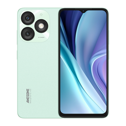 Image de Itel A50 Awesome - 6.6" - 4G LTE - Rom 64Go - Ram ( 2+4 ) Go - 8Mpx -  Androis 14 - Green - 13 mois de garantis