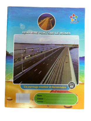 Image de Cahier francophone Star - Importé -  400 Pages