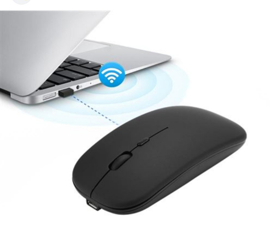 Image sur Souris optique sans fil ultra mince de plusieurs octets sans fil
