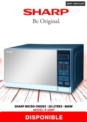 Agrandir l'image de micro-ondes Sharp 20 litres (R-20MT) Image de micro-ondes Sharp 20 litres (R-20MT)