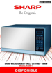 Image sur micro-ondes Sharp R-75MT 25 litres SILVER avec gril pour 220 volts, 50 Hz