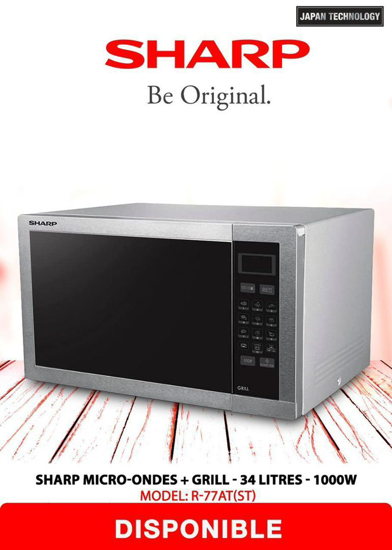 Image sur SHARP 34L Microwave Grill - R-77AT(ST)