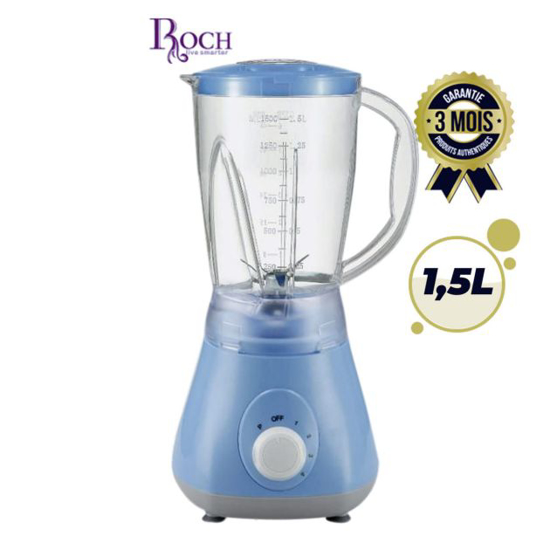 Image sur Blender 2 en1 - Roch - RBL-115-C - 400W - 1,5L+1 bol broyeur - Blue - 3 mois