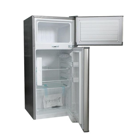 Image sur Réfrigérateur double porte Roch RFR‑125DT‑W – 100 L – Classe A+ – R600a – Éclairage LED – Frigo 80 L - Congélateur 20 L – Garantie 6 mois