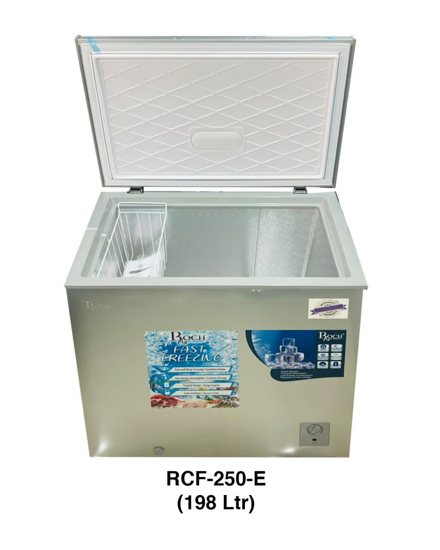 Image sur Congélateur Coffre - ROCH - RCF-250-E - Économique - 198 Litres - Gel Rapide - R600a - Gris - Garantie 6 mois