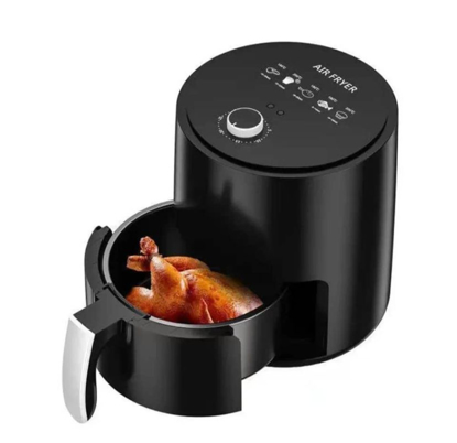 Agrandir l'image de friteuse électrique à air 3L sans huile électrique friteuse à air -1000W Image de friteuse électrique à air 3L sans huile électrique friteuse à air -1000W