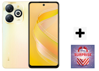 Agrandir l'image de Infinix Smart 8 - 64GB ROM - 3GB RAM - 2SIM - 13+2MP - 5000mAh + Cadeau surprise Image de Infinix Smart 8 - 64GB ROM - 3GB RAM - 2SIM - 13+2MP - 5000mAh + Cadeau surprise