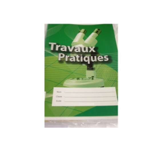 Image sur Cahier travaux pratiques 100page