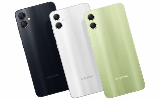 Image sur Samsung Galaxy A05 - 128 Go - 4Go RAM - 6,7 pouces - 50 MP + 2 MP/8MP - Dual Nano SIM - 5000 mAh - Garantie 6 Mois