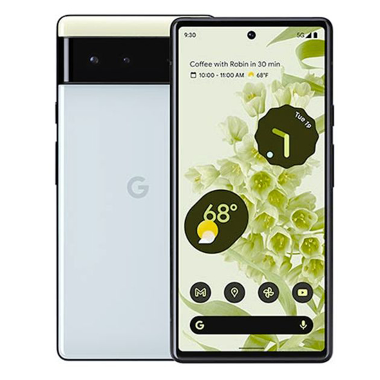 Image sur Google Pixel 6  - 6,4" - 256 Go/8Go RAM - 50MP/8MP - (1Nano SIM + eSIM) - 4614mAh - Garantie 3 Mois ( Occasion )