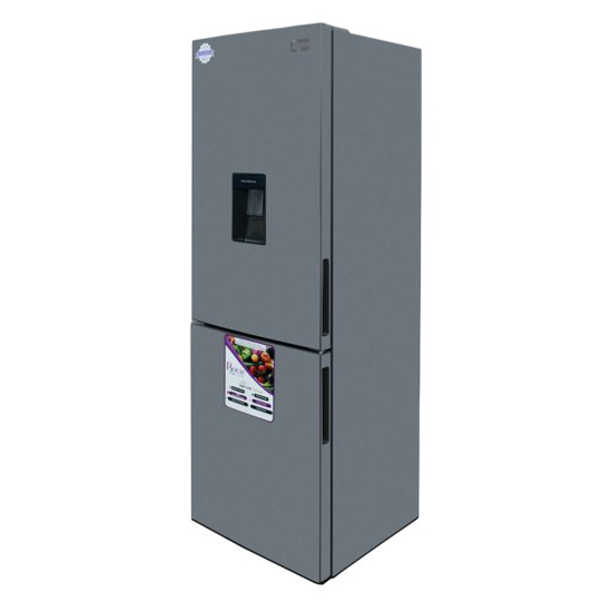 Réfrigérateur Combiné - Roch - RFR-360 DB- B -310L Avec Distributeur d'Eau - Gris - Garantie 6 Mois