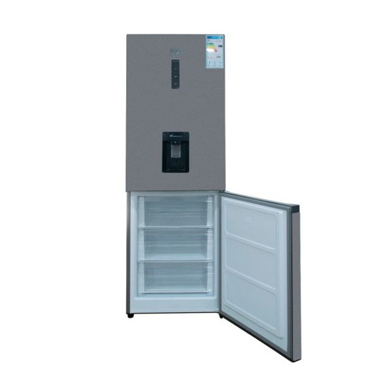 Réfrigérateur combiné - Roch - RFR-410 DB- L - 320L NoFrost avec distributeur d'eau - Gris - Garantie 6 mois