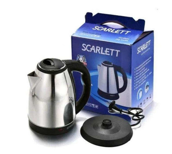 Image sur Bouilloire électrique SCARLETT SC-20 - 2 L - 2000 W - Inox - Garantie 3 mois