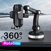 Image sur support de téléphone de voiture -  mises à niveau réglables à 360° - car phone holder mount