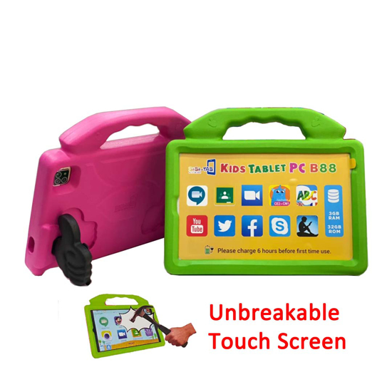 Image sur Tablette Android pour enfants Bebe-Tab B88 – ROM 256 Go – RAM 6 Go – 3000 mAh – Double SIM