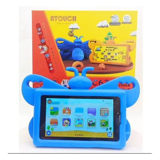 Image sur Tablette enfant Atouch KC63 – 10.1″ – 256/8Go – 4000 mAh – avec SIM – Garantie: 3 mois