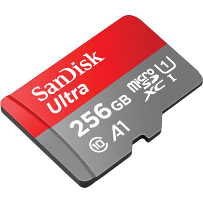 Agrandir l'image de Carte Mémoire Micro SD - 256Go - Sandisk Image de Carte Mémoire Micro SD - 256Go - Sandisk