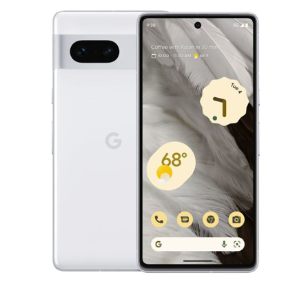 Agrandir l'image de Google Pixel 7 5G - 6.3" - (1Nano SIM + eSIM) - 128Go / 8 Go RAM - 50MP+12MP /10.8MP - 4355 mAh - 3 Mois de garantie Image de Google Pixel 7 5G - 6.3" - (1Nano SIM + eSIM) - 128Go / 8 Go RAM - 50MP+12MP /10.8MP - 4355 mAh - 3 Mois de garantie