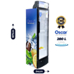 Image sur Réfrigérateur Vitrine - Oscar - Une Porte - OSC-400 - 280 Litres - Noir - Garantie 6 Mois