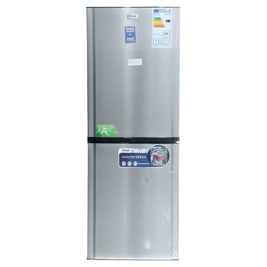 Image sur Réfrigérateur combiné - OSCAR - 257 Litres - OSC-257R - Noir-Inox - Garantie 6 mois