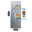 Image sur Réfrigérateur double battant Oscar OSC‑255S – 225 L – Classe A+ – R600a – Éclairage LED – Isolation Cyclopentane – Garantie 6 mois