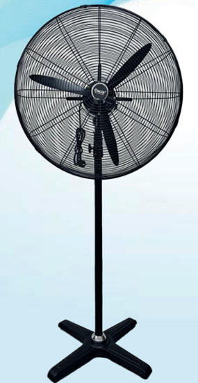 Image sur Ventilateur Mural Oscar 26 Pouces - OSC-S-650 - 80W - Noir - Garantie 3 mois