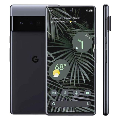Agrandir l'image de GOOGLE PIXEL 6 PRO 5G - 6.71" - 256 Go/12Go RAM - 50MP - (1Nano SIM + eSIM) - 5003mAh - Garantie 6 Mois Image de GOOGLE PIXEL 6 PRO 5G - 6.71" - 256 Go/12Go RAM - 50MP - (1Nano SIM + eSIM) - 5003mAh - Garantie 6 Mois