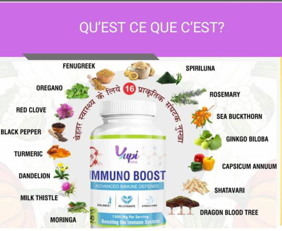 Image sur Immuno Boost Yupi Global- 30 Gélules