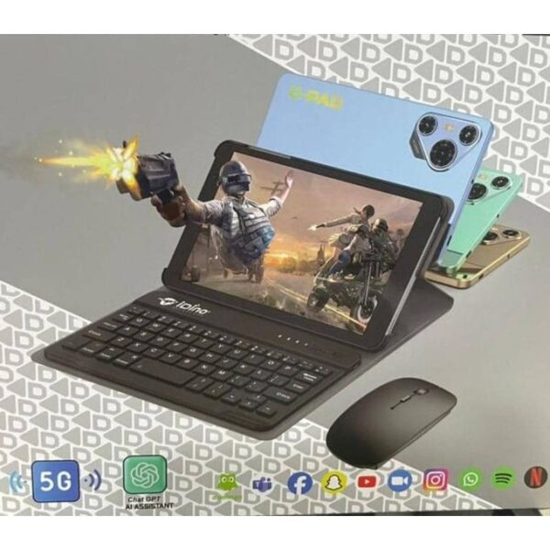 Image sur Tablette IDINO  – D Pad ( 6 / 256 GB ) 5G -8.0″-3 mois de garantie