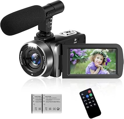 Agrandir l'image de Caméscope vidéo camera numerique video 24 megapixel avec micro Image de Caméscope vidéo camera numerique video 24 megapixel avec micro