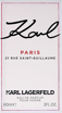 Image sur Karl Lagerfeld Paris 21 Rue Saint Guillaume Eau de Parfum 60ml