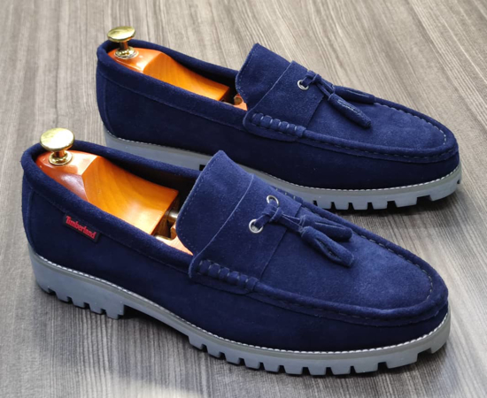 Image sur Chaussure sebago avec semelle en daim deux pompons , qualité irréprochable, timberland produit générique