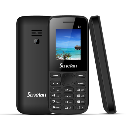 Image de Téléphone Classique Sunelan S3 –BL5C Li-ion 1000mAh - Dual Sim – Radio FM – Noir – Garantie 03 Mois