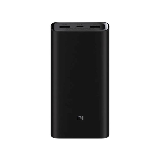 Image sur Xiaomi Mi 50W Power Bank 20000 mAh, Batterie Externe Grande Capacité avec Type-C Output and Inputs and 2 USB Output, Chargeur Portable Rapide Compatible Laptop Charging, Noir