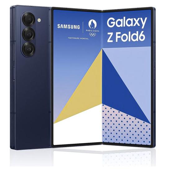 Image sur Samsung Galaxy Z Fold6 - 1 To - 12Go RAM - Ecran AMOLED dynamique pliable 2X - 7.6" - 2 Nano SIM - 50MP+10MP+12MP 8K /4MP+10MP 4K - 4400mAh - 24 mois