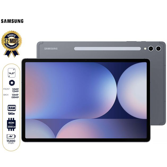 Image sur Samsung Galaxy Tab S10 Ultra WiFi + 5G - 256 Go - 12 Go RAM - 14,6" - 13 MP + 8MP/12MP + 12 MP - 11200mAh - Garantie 12 mois