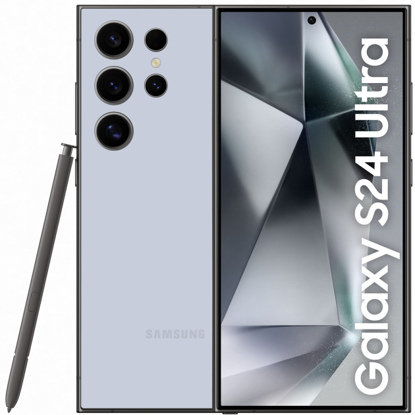 Image de Samsung Galaxy S24 ULTRA 5G - 512 Go - 12Go RAM - 6.8" - 2 Nano-SIMs and eSIM - 200 MP + 50 MP + 10 MP + 12 MP/12MP - 5000mAh - Garantie 24 Mois