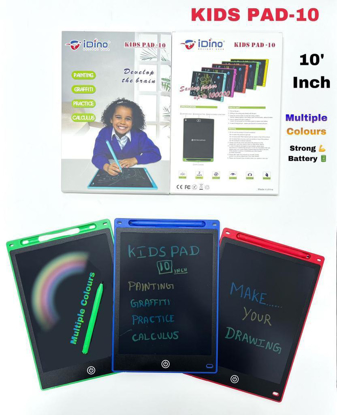 Agrandir l'image de TABLETTE D'ECRITURE POUR ENFANT - IDINO KIDS PAD 10 - 9"- 3 Mois de garantie Image de TABLETTE D'ECRITURE POUR ENFANT - IDINO KIDS PAD 10 - 9"- 3 Mois de garantie